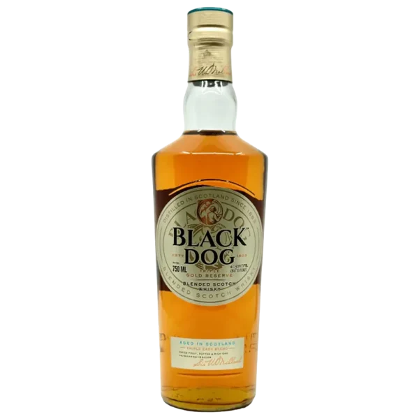 Black Dog 12 Years Old Deluxe Gold Reserve Blended Scotch Whisky